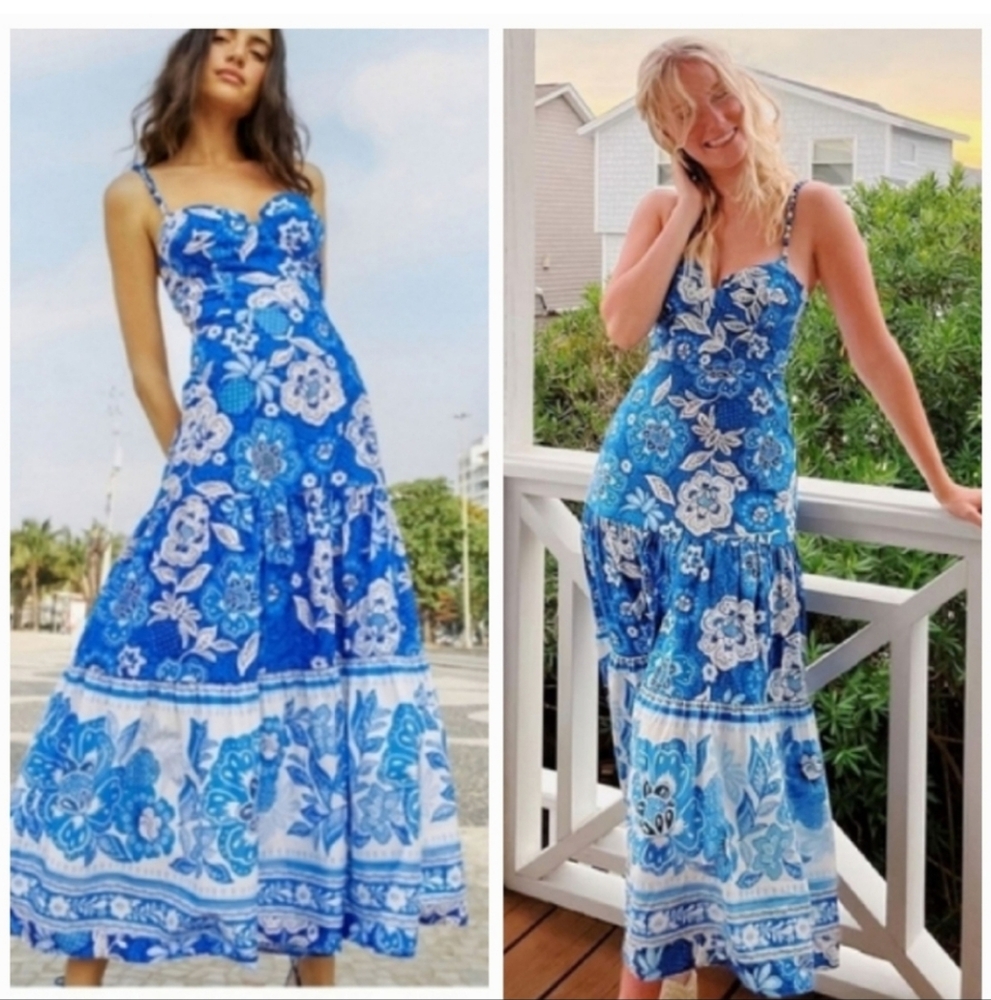 Farm Rio Full Of Flowers Maxidress